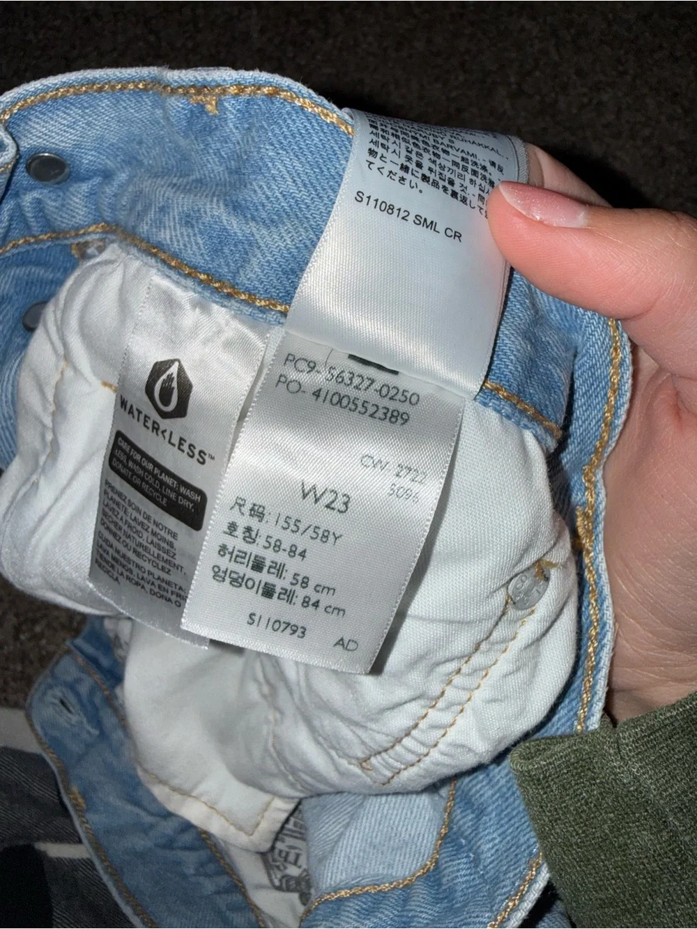 Levi’s 501 denim shorts